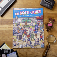 Die 80er Jahre – Das große Wimmelbuch von Walkman bis Wimbledon Zusatzmaterial