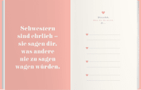 Für meine wunderbare Schwester Zusatzmaterial