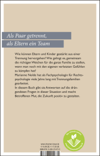 Zusatzmaterial 9783426214732 U4 von Remaining Parents After Separation: Was Ex-Partner für sich und ihre Kinder wissen sollten von Marianne Nolde