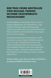 Zusatzmaterial 9783426659984 U4 von Dem Tod auf der Spur: Spannende Fälle des Professor Tsokos von Prof. Dr. Michael Tsokos