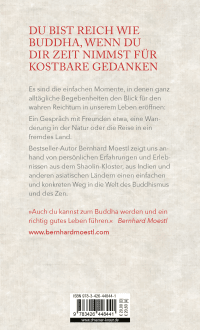 Zusatzmaterial 9783426448441 U4 von Reich wie Buddha: Was ein gutes Leben wirklich braucht von Bernhard Moestl