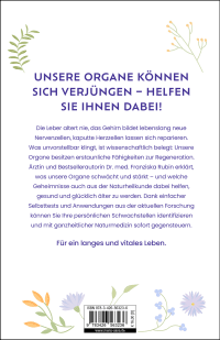 Zusatzmaterial 9783426563236 U4 von 20 Naturgeheimnisse für gesunde Organe: Was Herz, Leber und Co. heimlich altern lässt und was sie stärkt von Dr. med. Franziska Rubin