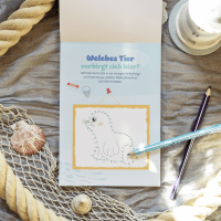 Mein fröhlicher Rätsel- und Spieleblock für die Küste Zusatzmaterial