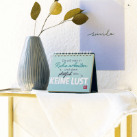 Da will man in Ruhe arbeiten und dann plötzlich das: keine Lust. Zusatzmaterial