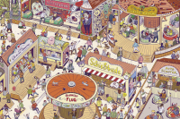 Die 80er Jahre – Das große Wimmelbuch von Walkman bis Wimbledon Zusatzmaterial