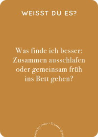 Das Liebesquiz Zusatzmaterial