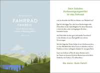 Mein Fahrradtouren-Buch (modern) Zusatzmaterial