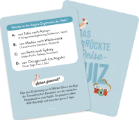 Das verrückte Reise-Quiz Zusatzmaterial