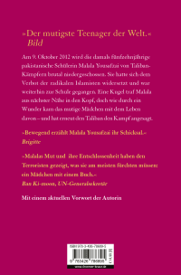 Zusatzmaterial 9783426786895 U4 von Ich bin Malala: Das Mädchen, das die Taliban erschießen wollten, weil es für das Recht auf Bildung kämpft von Malala Yousafzai