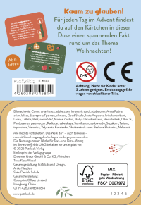 Zusatzmaterial 4260308345814 U4 von 24 x cooles Weihnachtswissen für Kinder von Klara Wiesel