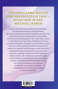 Zusatzmaterial 9783426572672 U4 von Sleep like a Queen: Raus aus der Erschöpfung - wie wir Frauen endlich wieder tief und erholsam schlafen von Dr. med. Judith Bildau