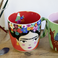 Zusatzmaterial PA 4036442015124 innen 032 von Fiesta del Sol Kaffeebecher Frida Kahlo, 350 ml