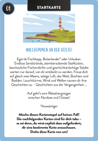 Zusatzmaterial PA 4036442009888 innen 011 von LandXcape - Der Schatz der Freibeuter: Eine Escape-Rallye entlang der Küste von Corinna Harder, Swen Harder