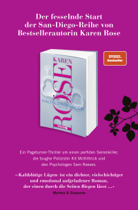 Zusatzmaterial U3 978 3 426 21773 3 von Tränenschwur: Thriller von Karen Rose
