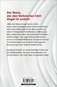 Zusatzmaterial 9783426307601 U4 von Die Frequenz des Todes: Auris. Nach einer Idee von Sebastian Fitzek von Vincent Kliesch