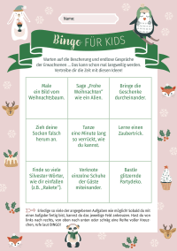Zusatzmaterial PA 4036442014257 innen 012 von Weihnachts-Bingo: Das lustige Spiel für die Feiertage von Julia Buck