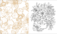 Zusatzmaterial PA 4036442012925 innen 014 von Zauberhafte Blumenträume: Ausmalbuch zum Entspannen