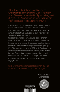 Zusatzmaterial 9783426227688 U4 von BLOODLESS - Grab des Verderbens: Ein neuer Fall für Special Agent Pendergast. Thriller von Douglas Preston, Lincoln Child