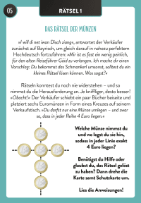 Zusatzmaterial PA 4036442009871 innen 005 von LandXcape - Das geheimnisvolle Amulett: Eine Escape-Rallye quer durch Bayern von Corinna Harder, Swen Harder