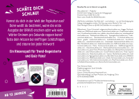 Zusatzmaterial 4036442013489 U4 von Was schätzt du? – Popkultur: Die ultimative Quiz-Challenge mit kniffligen Schätzfragen von Marianne Huber
