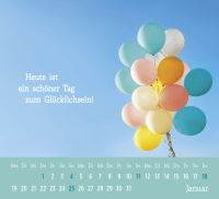 Mini-Kalender 2026: Der kleine Gute-Laune-Kalender Zusatzmaterial