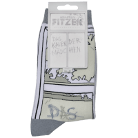 Sebastian Fitzek-Socken "Das Kalendermädchen" Größe 36 - 41 Zusatzmaterial