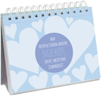 Wir gehen nie ohne Gutenachtkuss ins Bett. Charmante Regeln für glückliche Paare Zusatzmaterial