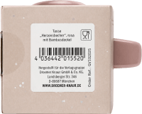 Zusatzmaterial 4036442015520 U4 von COZY Tasse mit Bambusdeckel (rosa)