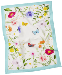 Blütenträume Geschirrtuch "Ein Stück vom Glück", 50 x 70 cm, beige Zusatzmaterial