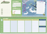 Tischkalender 2026 quer: Lebe wild und voller Wunder Zusatzmaterial