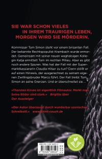Zusatzmaterial 9783426308523 U4 von Die stille Mörderin: Kriminalroman von Thorsten Kirves