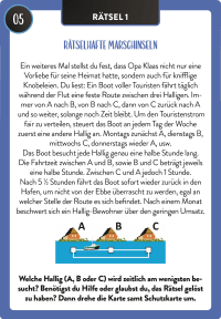 Zusatzmaterial PA 4036442009888 innen 015 von LandXcape - Der Schatz der Freibeuter: Eine Escape-Rallye entlang der Küste von Corinna Harder, Swen Harder