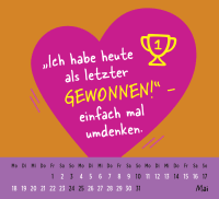 Mini-Kalender 2026: wird bestimmt besshahahaha Zusatzmaterial
