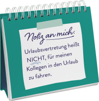 Da will man in Ruhe arbeiten und dann plötzlich das: keine Lust. Zusatzmaterial
