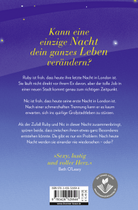 Zusatzmaterial 9783426529546 U4 von Eine Nacht mit dir: Roman von Laura Jane Williams