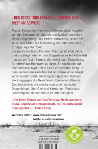 Zusatzmaterial 9783426308547 U4 von Das Kartell: Roman von Don Winslow