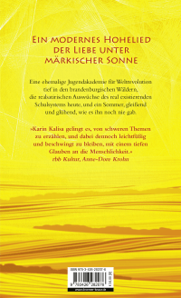 Zusatzmaterial 9783426282076 U4 von Sunny: Oder die Geometrie der Liebe. Roman von Karin Kalisa