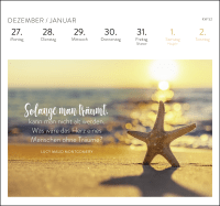 Postkartenkalender 2027: Träume vom Meer Zusatzmaterial