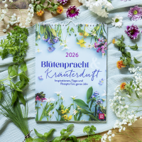 Wochenkalender 2026: Blütenpracht und Kräuterduft Zusatzmaterial