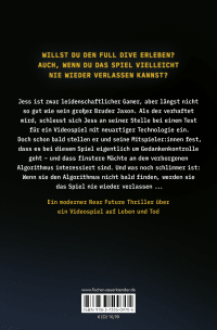 Zusatzmaterial 9783733509705 U4 von Full Dive: Glaubst du wirklich, es ist nur ein Spiel? von Nina Scheweling