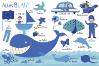 Blaubeerblau und Hummelgelb Mein knallig buntes Farbenbuch Zusatzmaterial