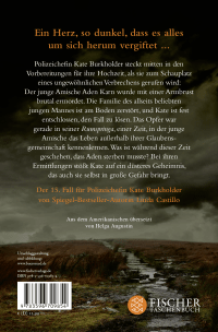Zusatzmaterial 9783596709854 U4 von Zorniges Herz: Thriller von Linda Castillo