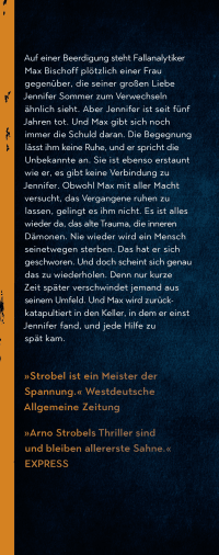 Zusatzmaterial KL 978 3 596 70921 2 vorne von Mörderfinder – Stimme der Angst: Thriller von Arno Strobel