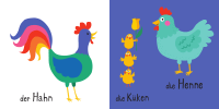 Zusatzmaterial PA 978 3 7373 5625 1 innen 012 von Klein und kunterbunt: Alle meine Tiere (Würfel): 6 Mini-Bücher von Nastja Holtfreter