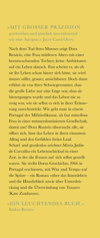 Zusatzmaterial KL 978 3 10 397616 8 vorne von Leere Schränke: Roman von Maria Judite de Carvalho