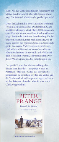 Zusatzmaterial KL 978 3 651 00125 1 vorne von Herrliche Zeiten - Dem Himmel so nah: Roman von Peter Prange