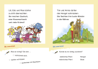 Duden Leseprofi – Witzige Leserätsel zum Schulstart – Pferde und Freundschaft, 1. Klasse Zusatzmaterial