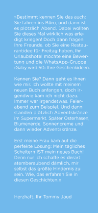 Zusatzmaterial KL 978 3 651 00119 0 vorne von Nothing Done and yet Exhausted: Gute-Laune-Storys von Tommy Jaud