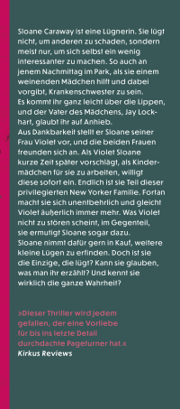 Zusatzmaterial KL 978 3 596 71169 7 vorne von Eine falsche Lüge – Wird es ihre letzte sein? von Sophie Stava