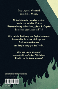 Zusatzmaterial 9783733503659 U4 von Scythe – Der Zorn der Gerechten: Band 2 von Neal Shusterman